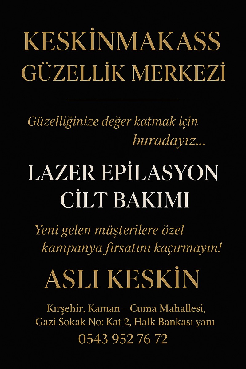 Keskinmakass güzellik merkezi