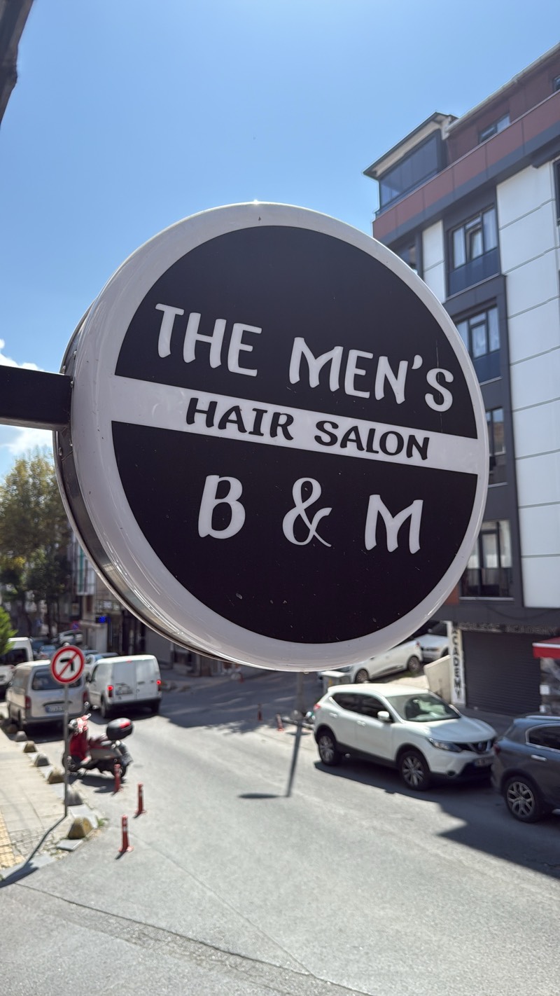 The men’s hair salon