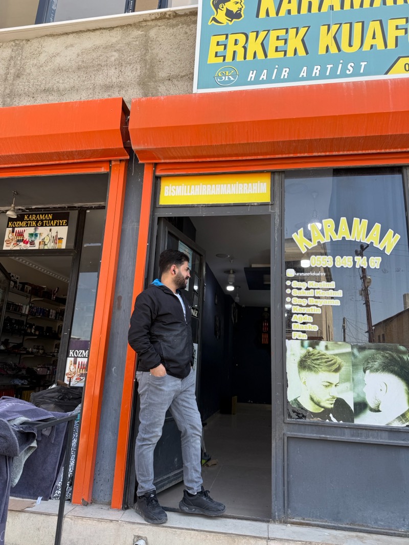 Karaman erkek kuaförü