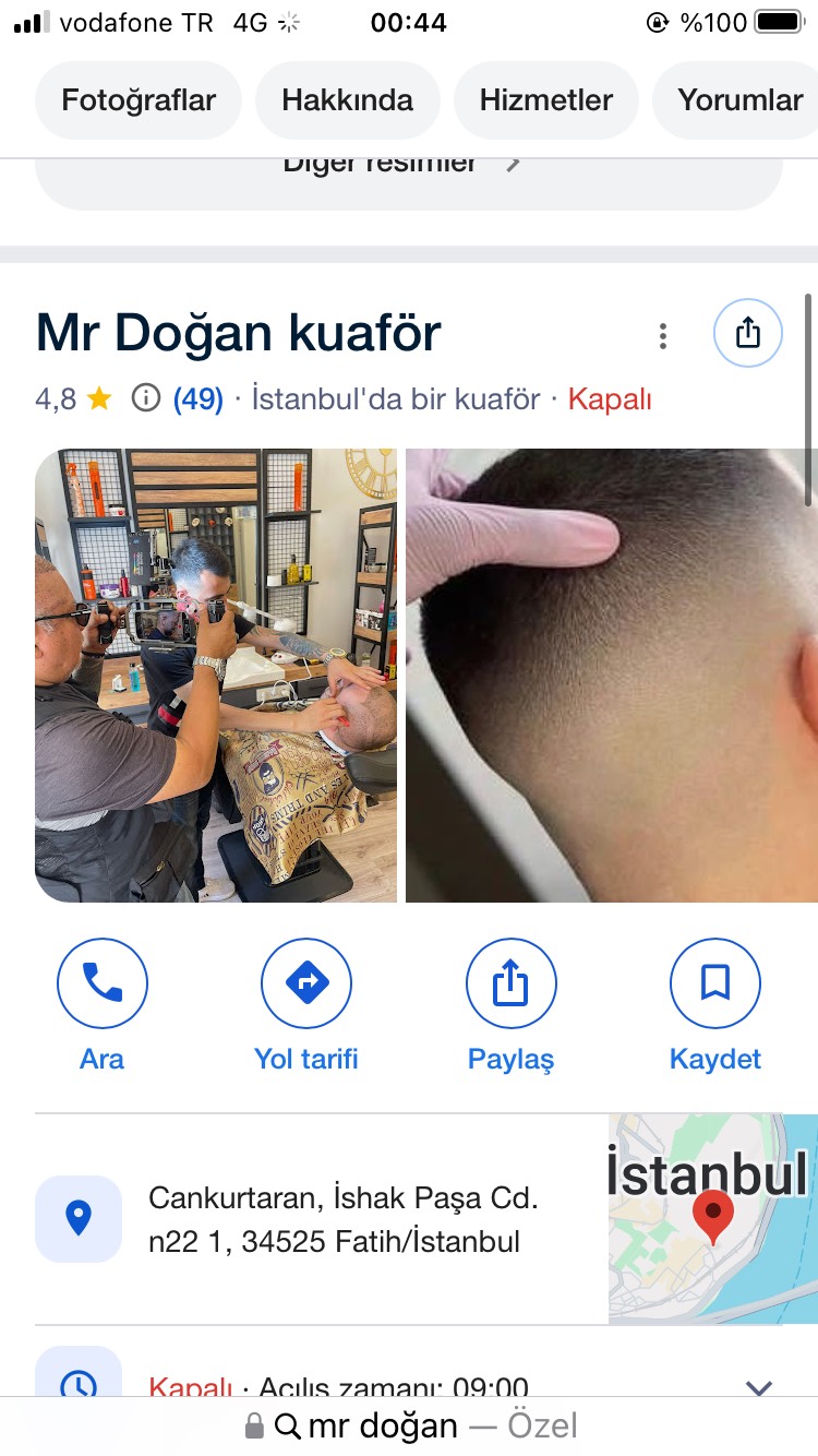 mr doğan kuafor