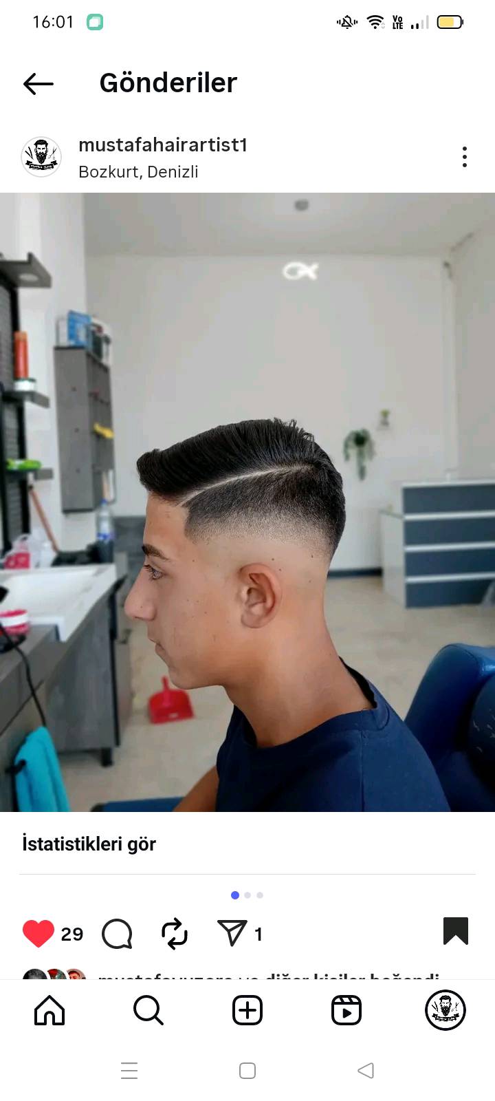 Sercan erkek kuaförü (Mustafa yüzer)